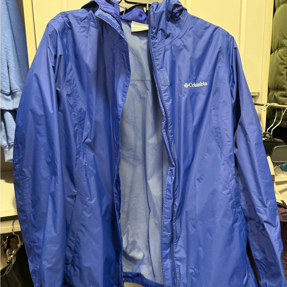 Columbia Royal Blue Hooded Jacket